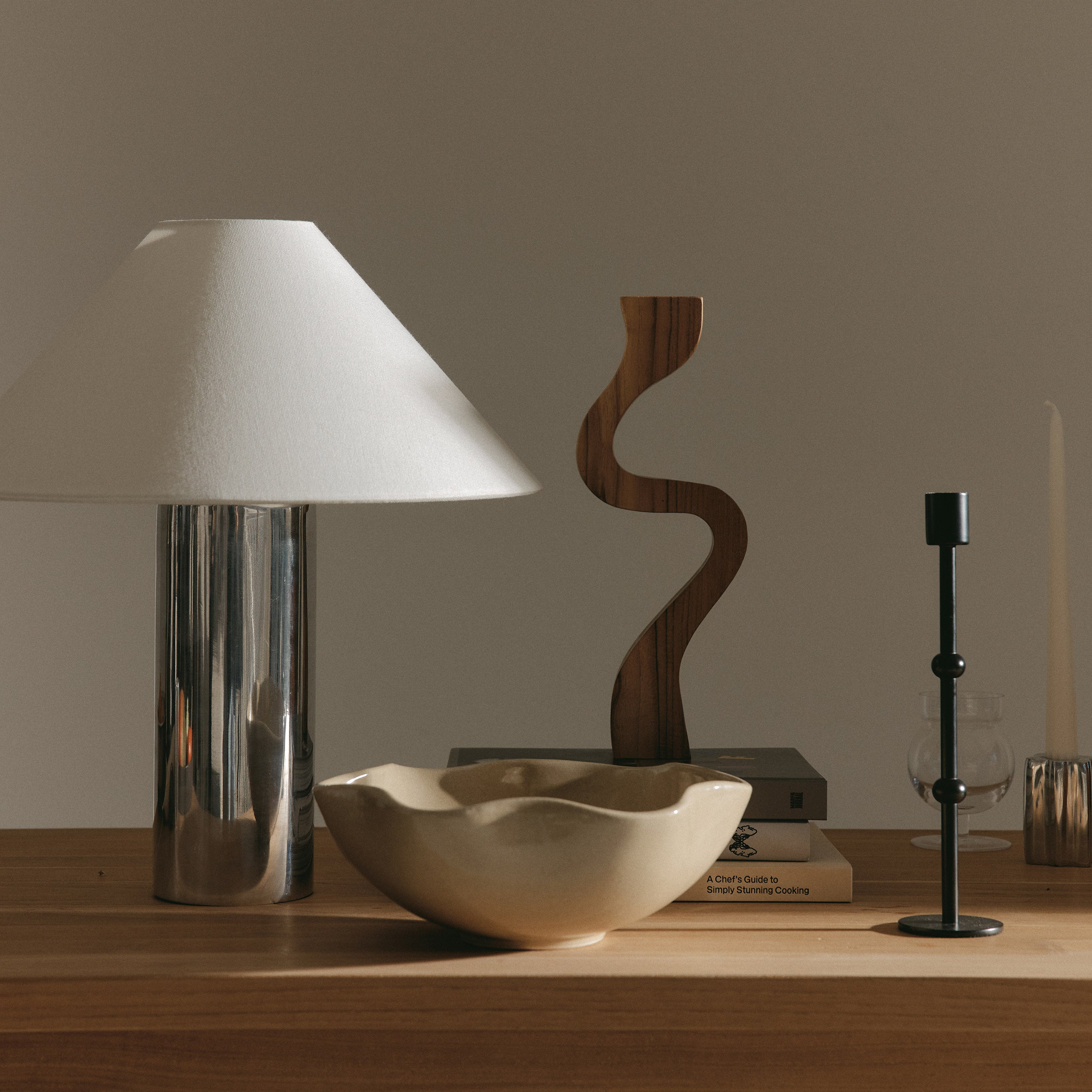 Theo Chrome Lamp