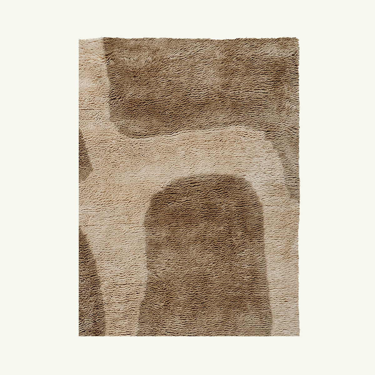 Awa Taupe New Zealand Washable Wool Rug - image 2