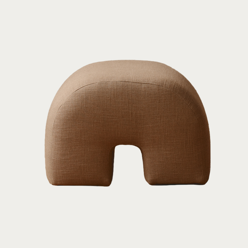 Bernard Arc Stool | Mushroom