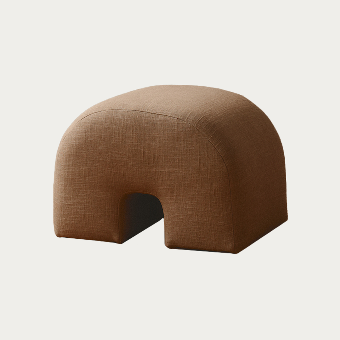 Bernard Arc Stool | Mushroom - image 1