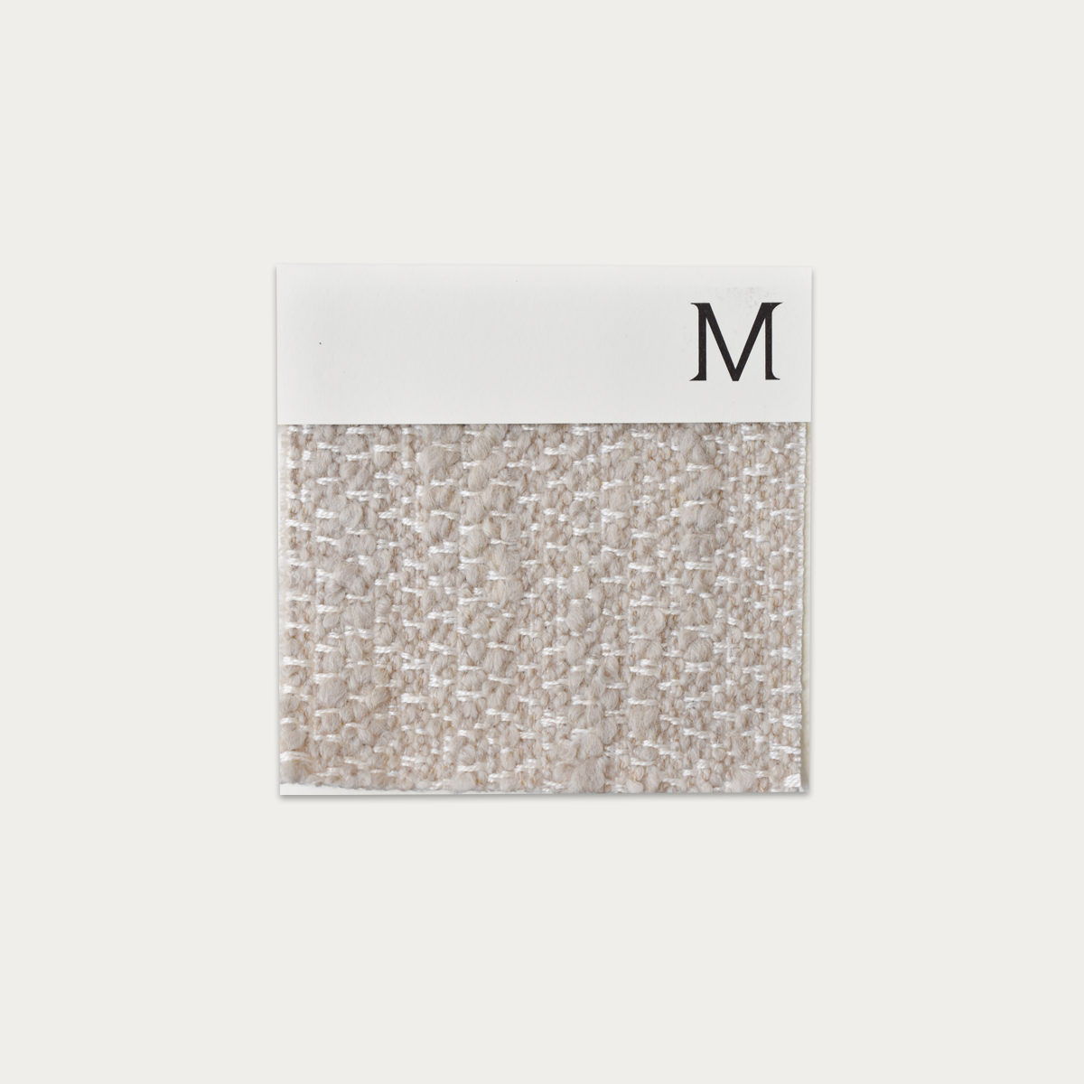 Fabric Swatch | Textured Wool Blend | Bone - image 2