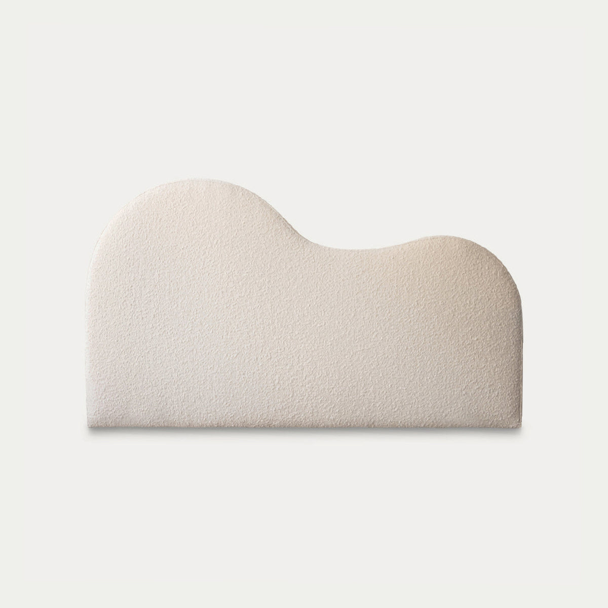 Bed Head | Curved Boucle Ivory - image 1