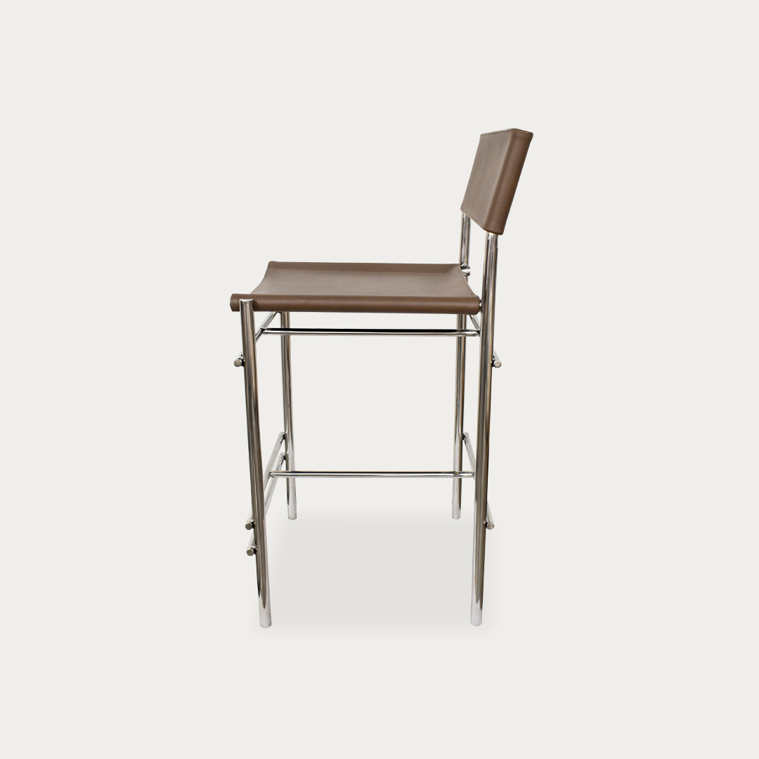 Chester Bar Stool | Taupe - image 5