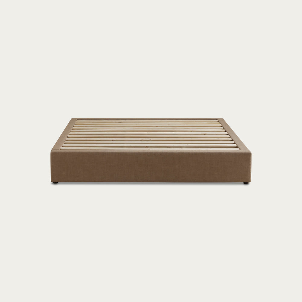 Ellis Bed Base | Mushroom