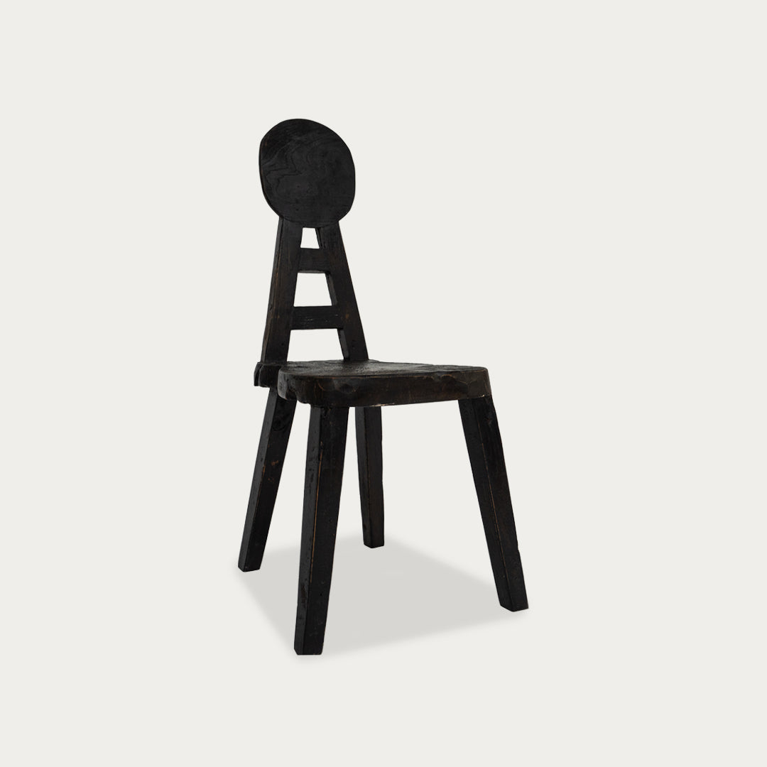 Hazel Dining Chair 02 | Dark Wood - image 5