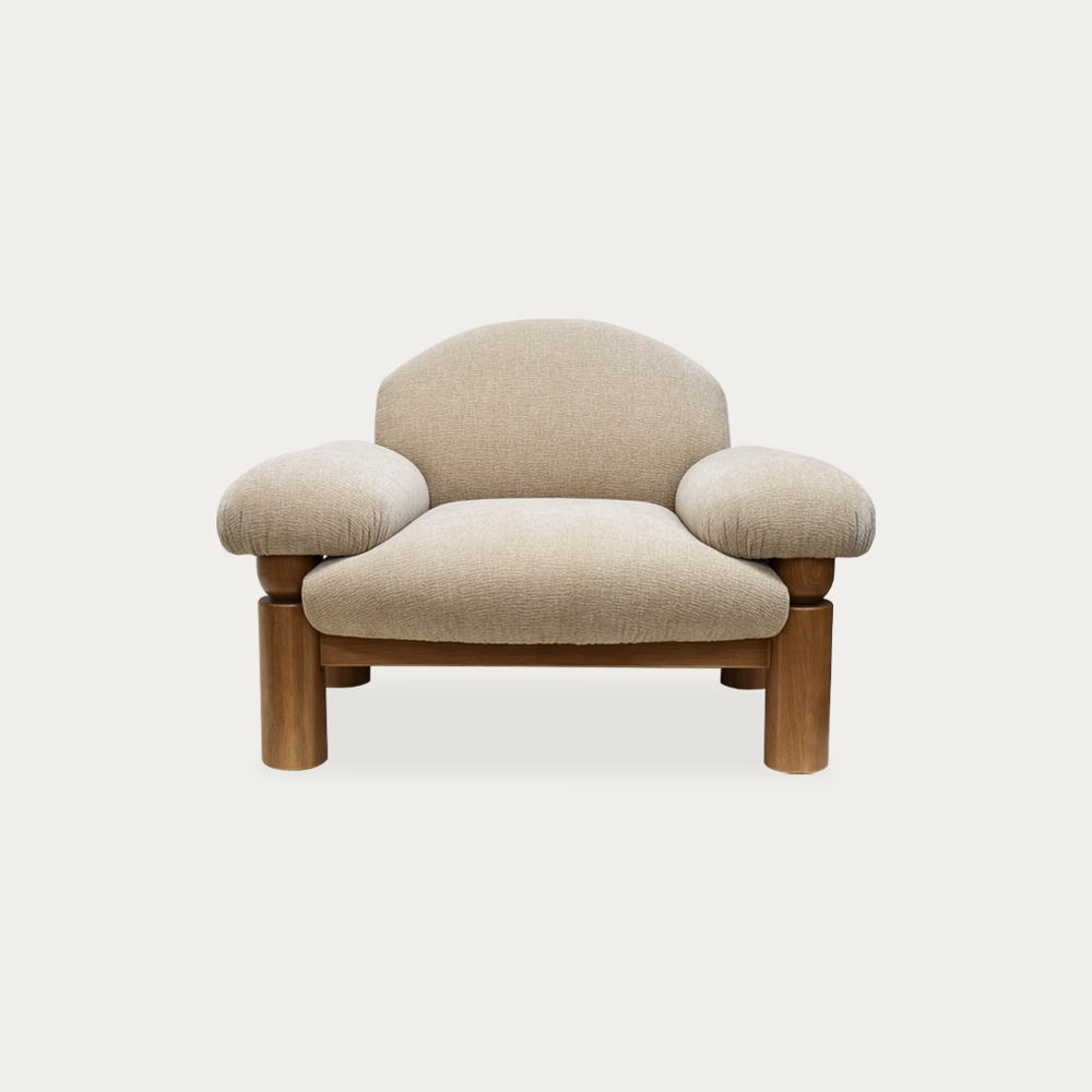 Hugo Armchair | Stone