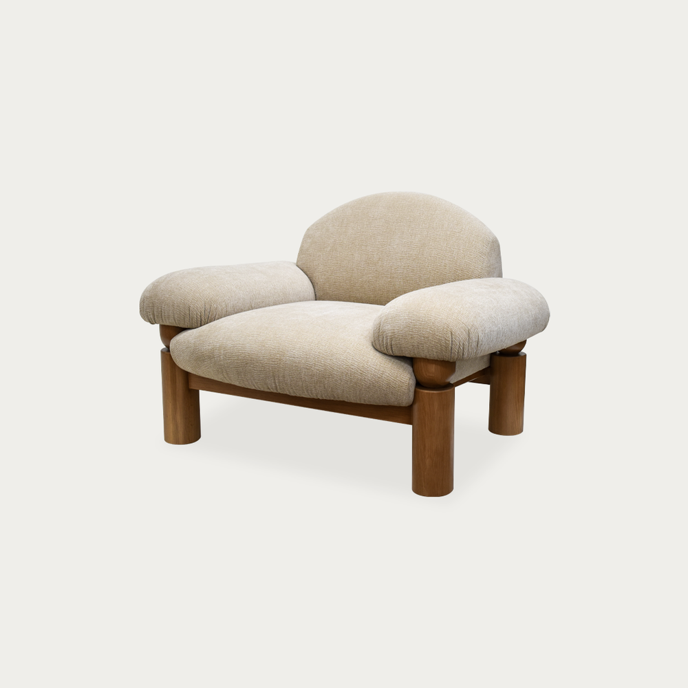 Hugo Armchair | Stone