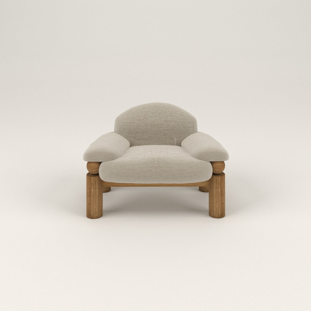 Hugo Armchair | Stone