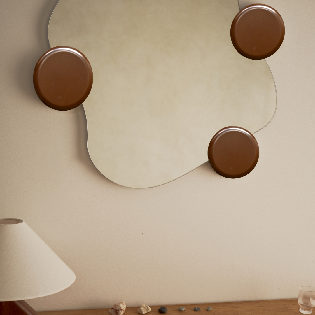 Lulu Wall Mirror | Umber - image 3