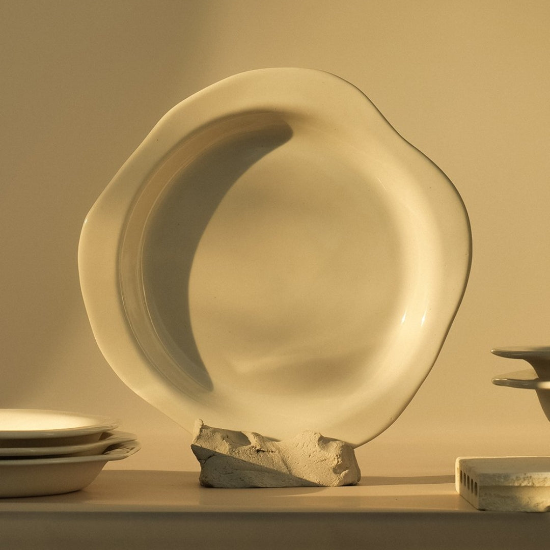 Organic Rim Everyday Plate | Ivory - image 5