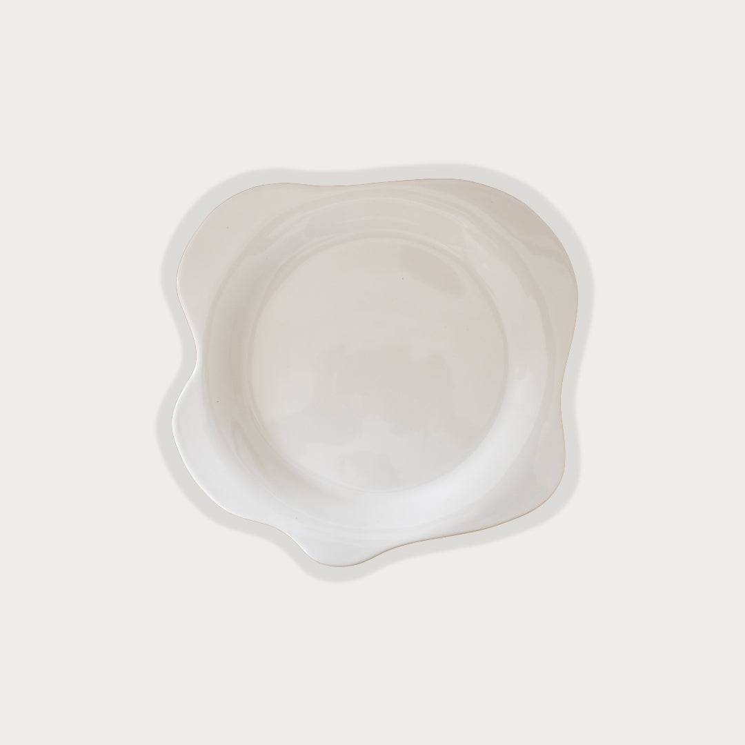 Organic Rim Everyday Plate | Ivory - image 1