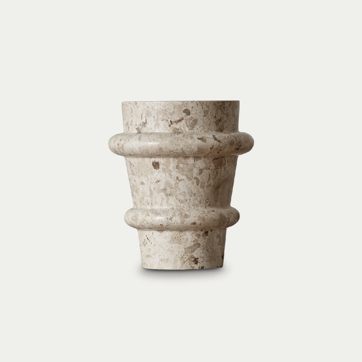 Wilma Marble Vase | Sepia - image 1